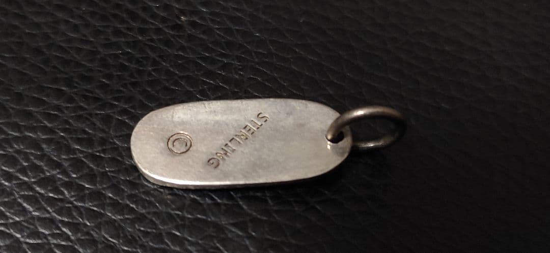 シルバー925　オーバルペンダント　チャーム　Silver925