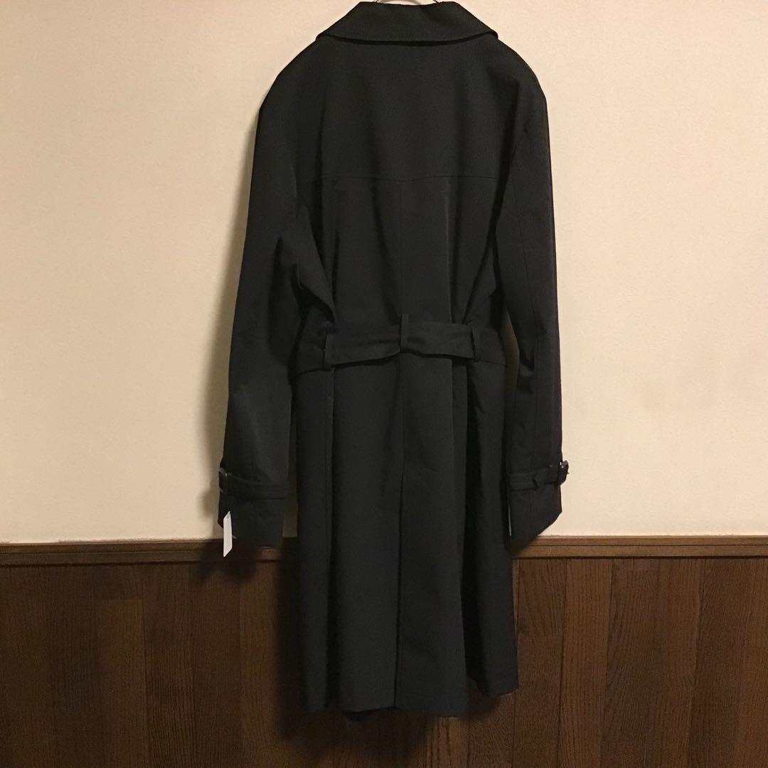 【IMGN】新品タグ付きトレンチコート撥水加工サイズ19 黒色