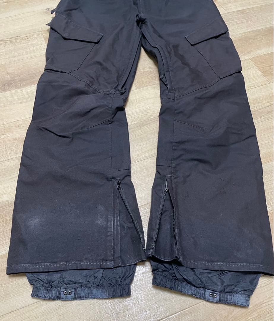 BURTON スノーボードウェア　ビブパンツ　M 黒