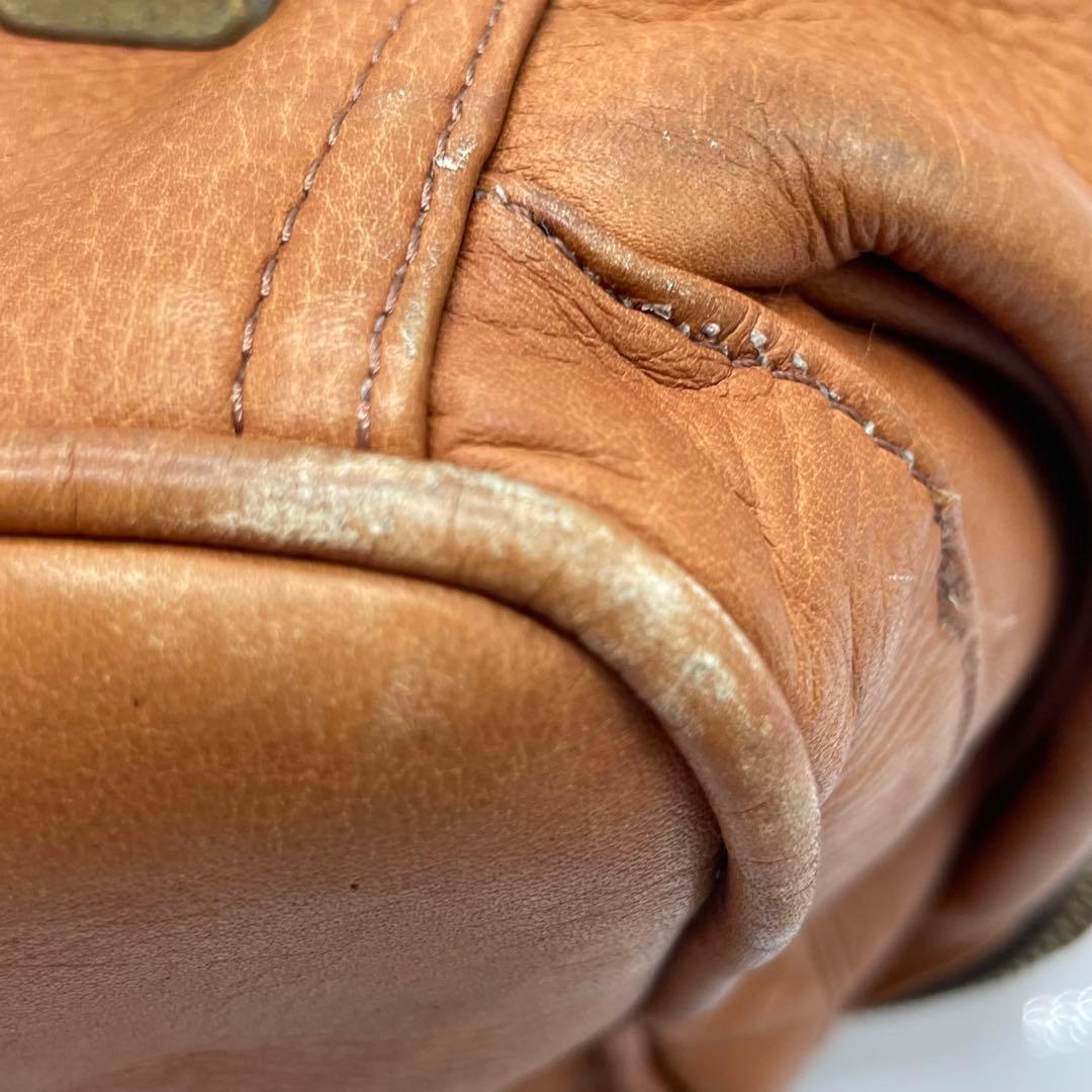 BN6068●FRYE レザーボストンバッグ 2WAY キャメル ビンテージ
