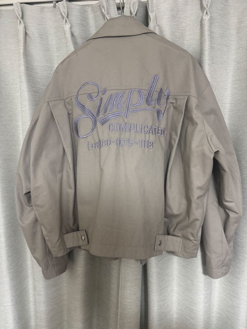 simply complicated work jacket シンプリー