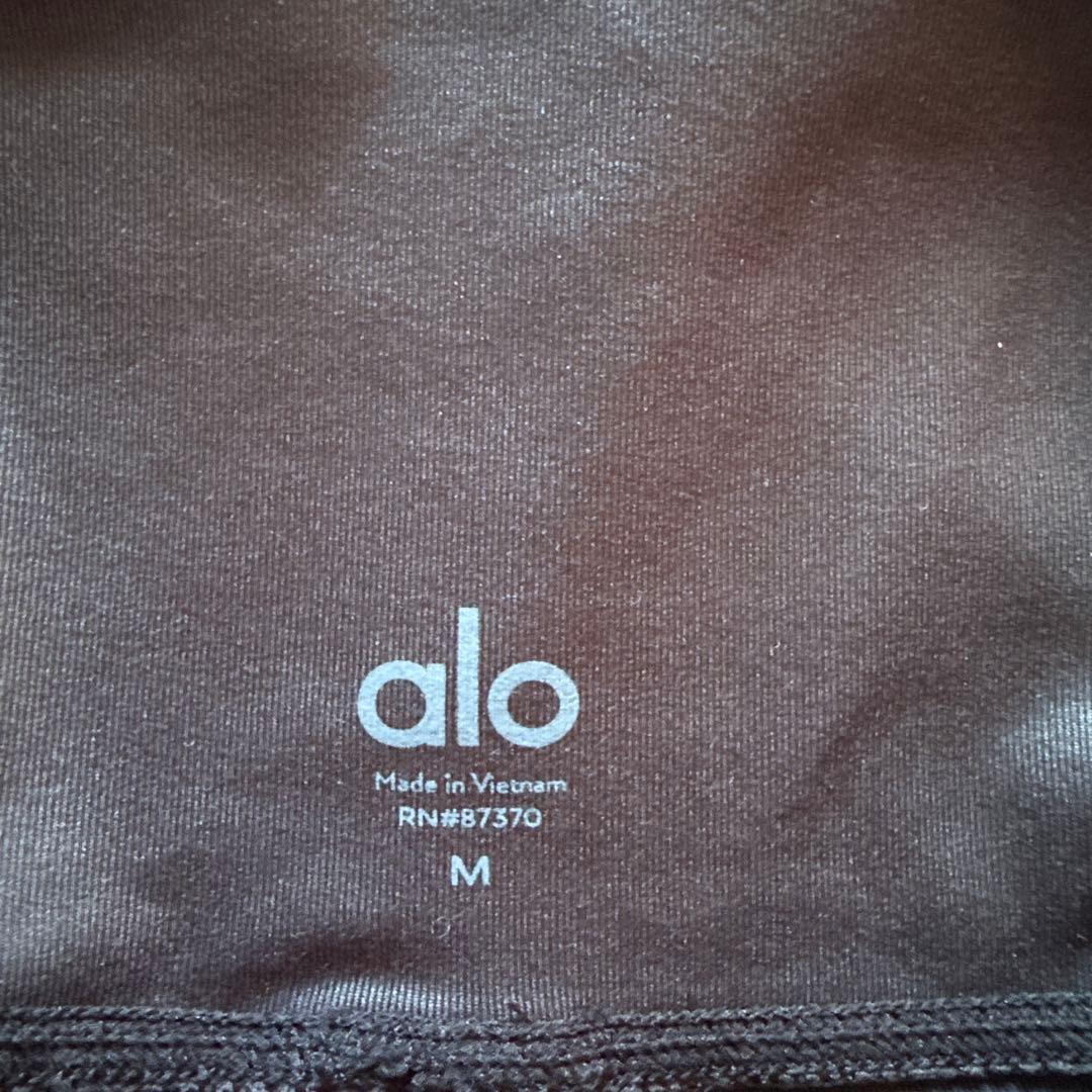 alo ブラック ヨガパンツ M