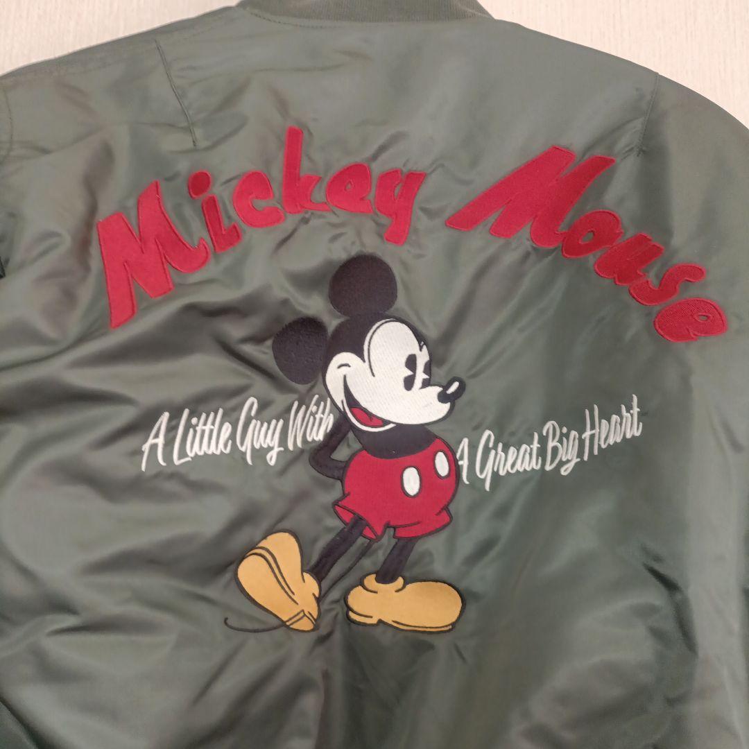 早い者勝ち　AVIREX×Disney MA-1 公式コラボ ミッキーマウス　L