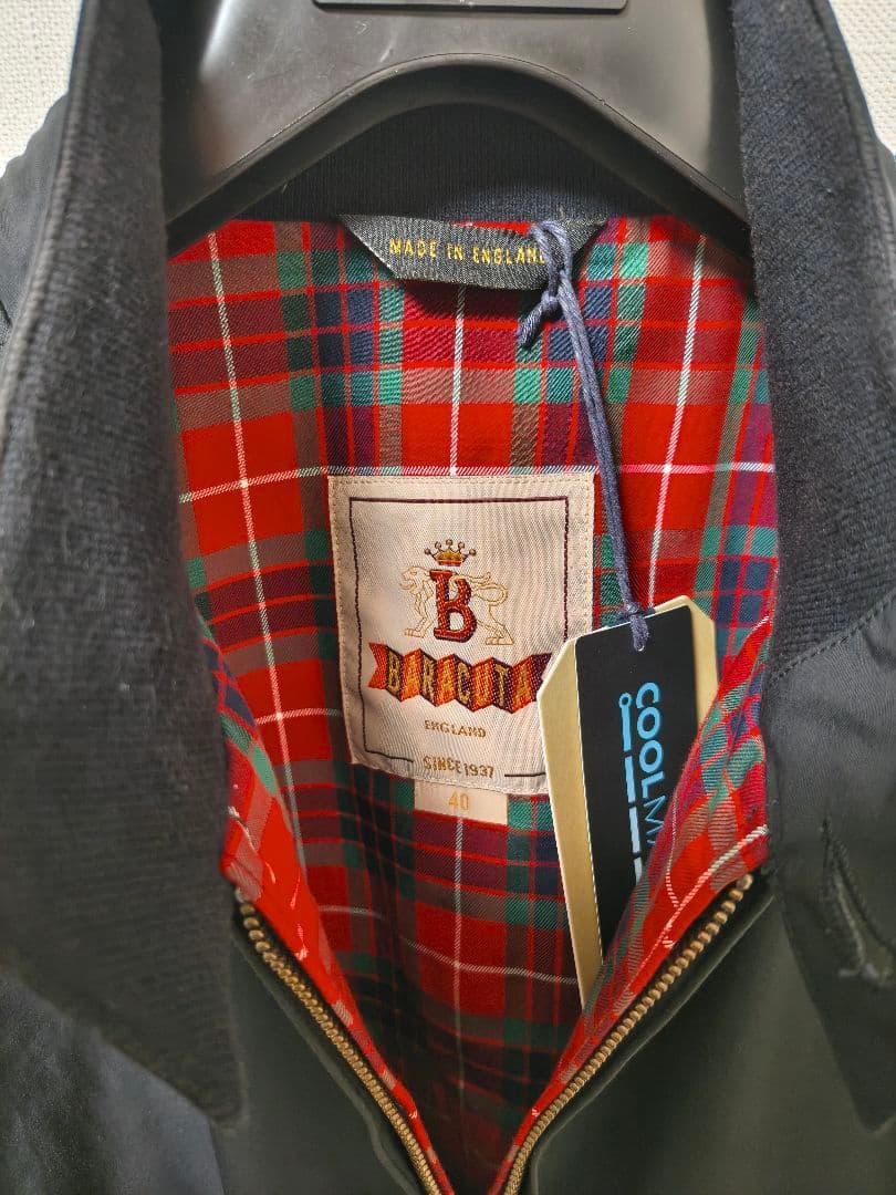 Baracuta バラクータ G4 ハリントンジャケット ブルゾン 濃紺