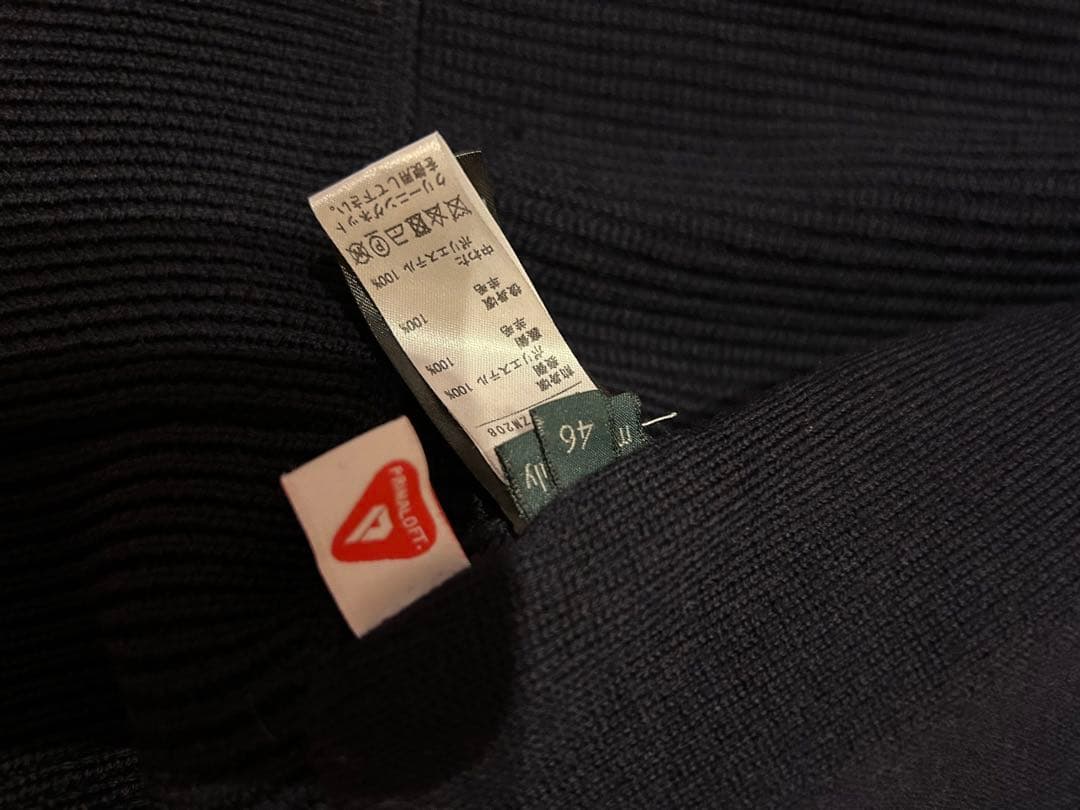 Zanone ニット　ネイビー秋冬　46 美品
