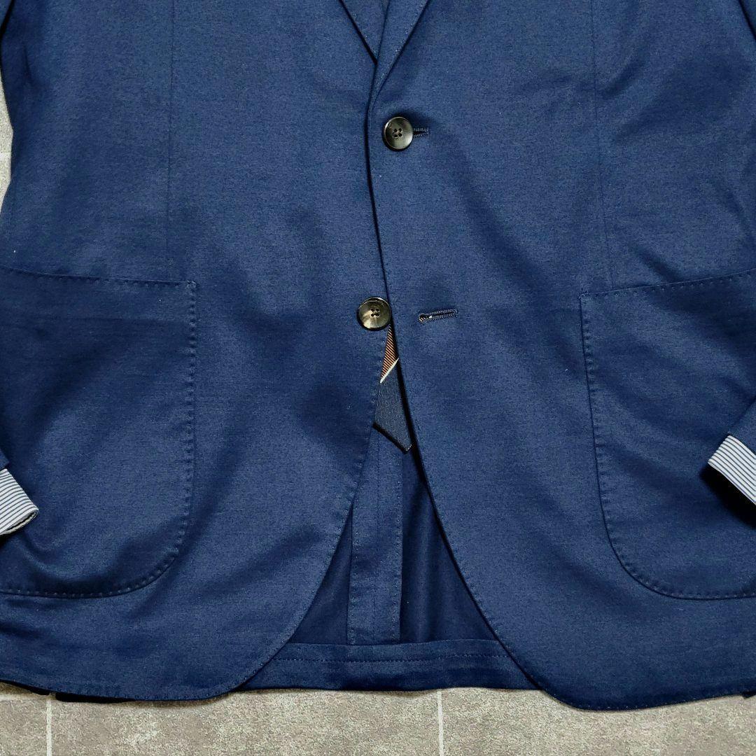 ★chuta様 LARDINI 超高級 ネイビー テーラードジャケット