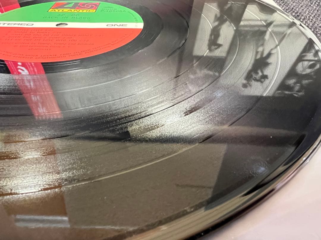AC/DC LP洋楽 P-10906A 帯付 Back In Black JP