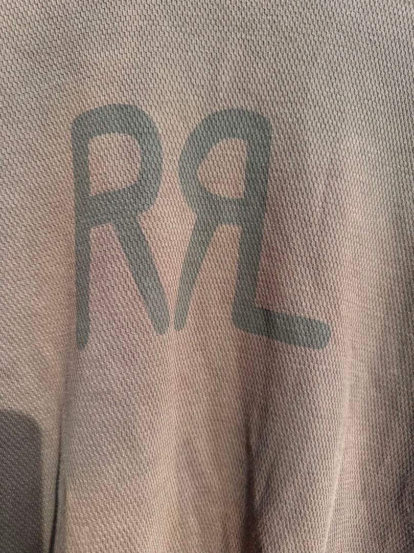 ダブルアールエルラルフローレン RRL ロゴプリント ロングスリーブTシャツ