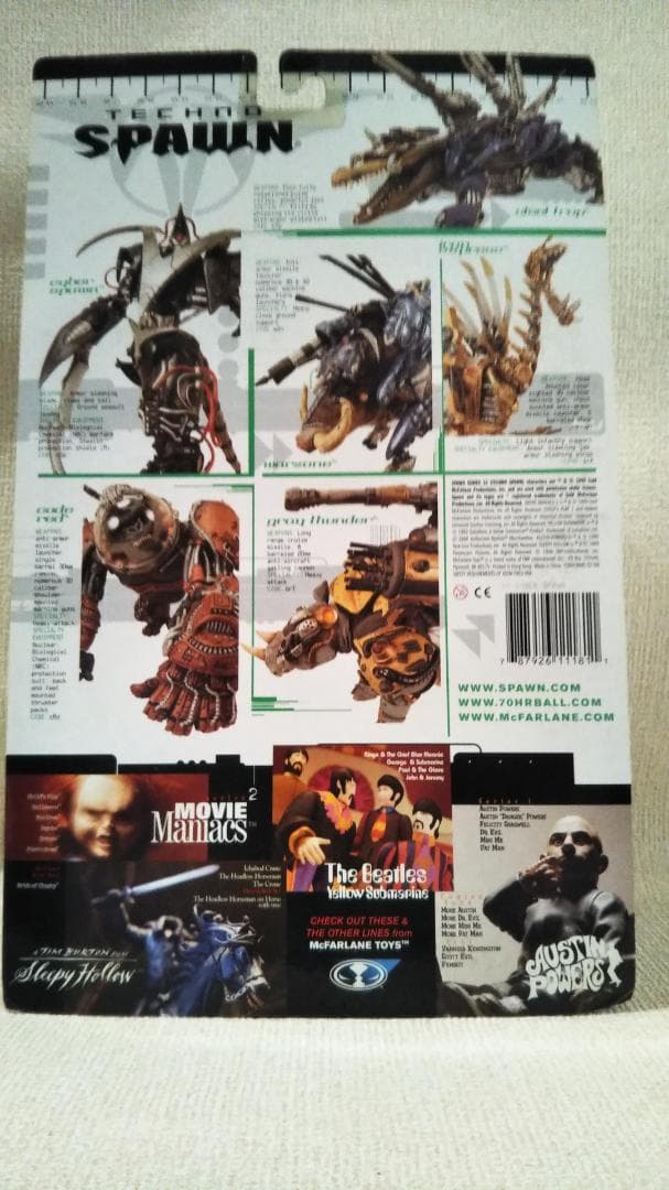 サイバー・スポーン　シリーズ15　マクファーレントイズ　 KK226