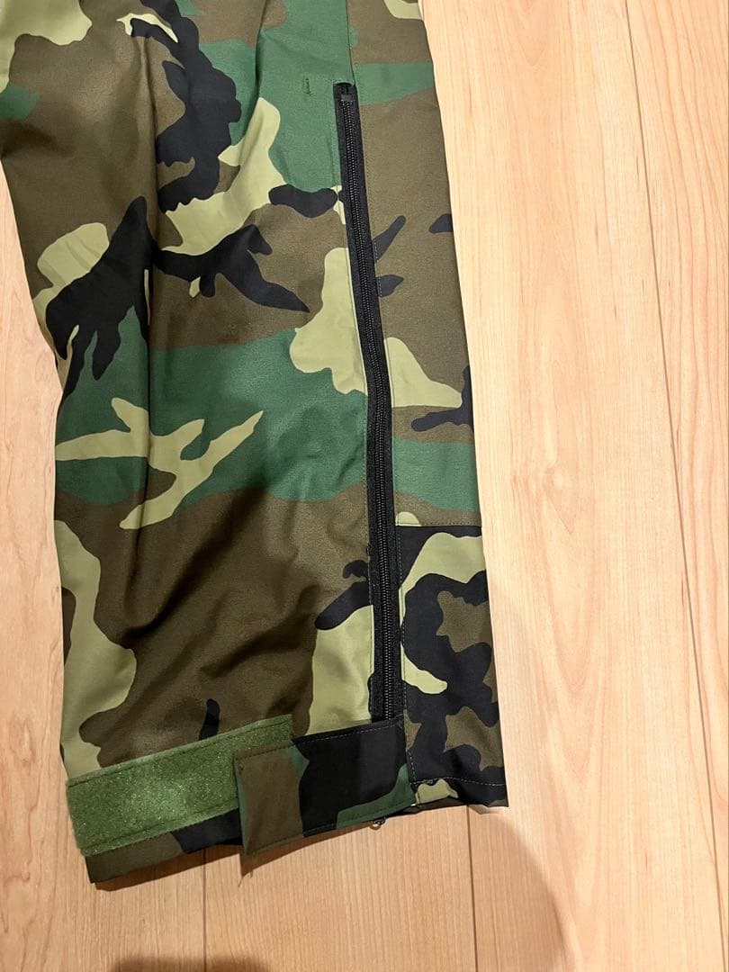US ARMY ECWCS ゴアテックス迷彩オーバーパンツ　S/S
