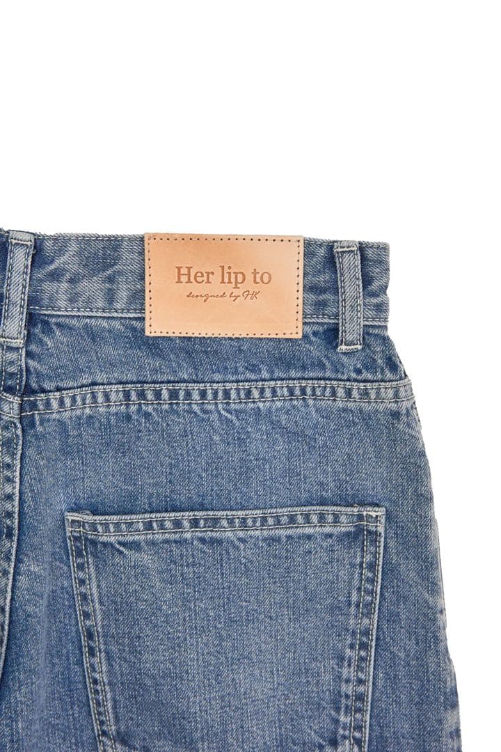 herlipto　Milano Wide-Straight Jeans