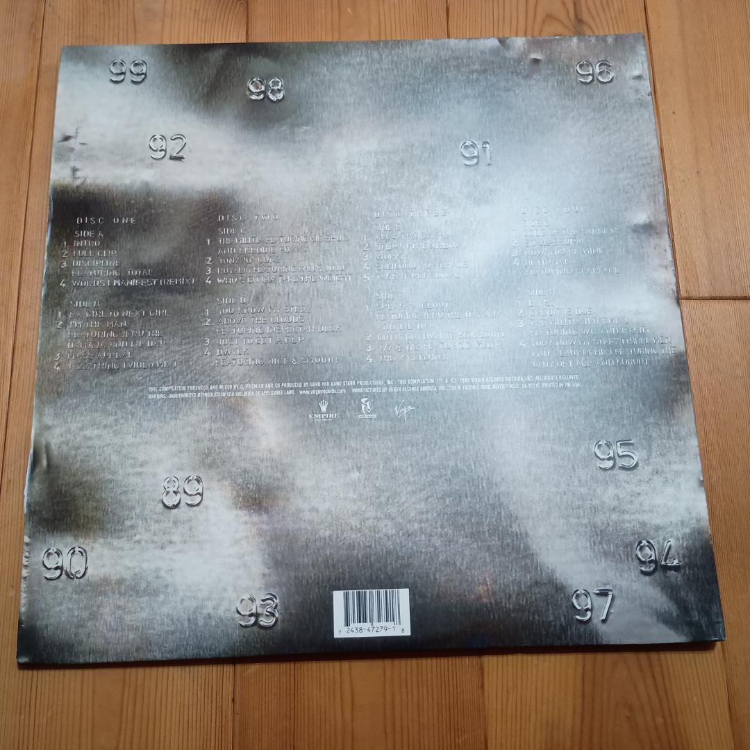洋楽 GANG STARR-FULL CLIP:A DECADE OF 4 LP