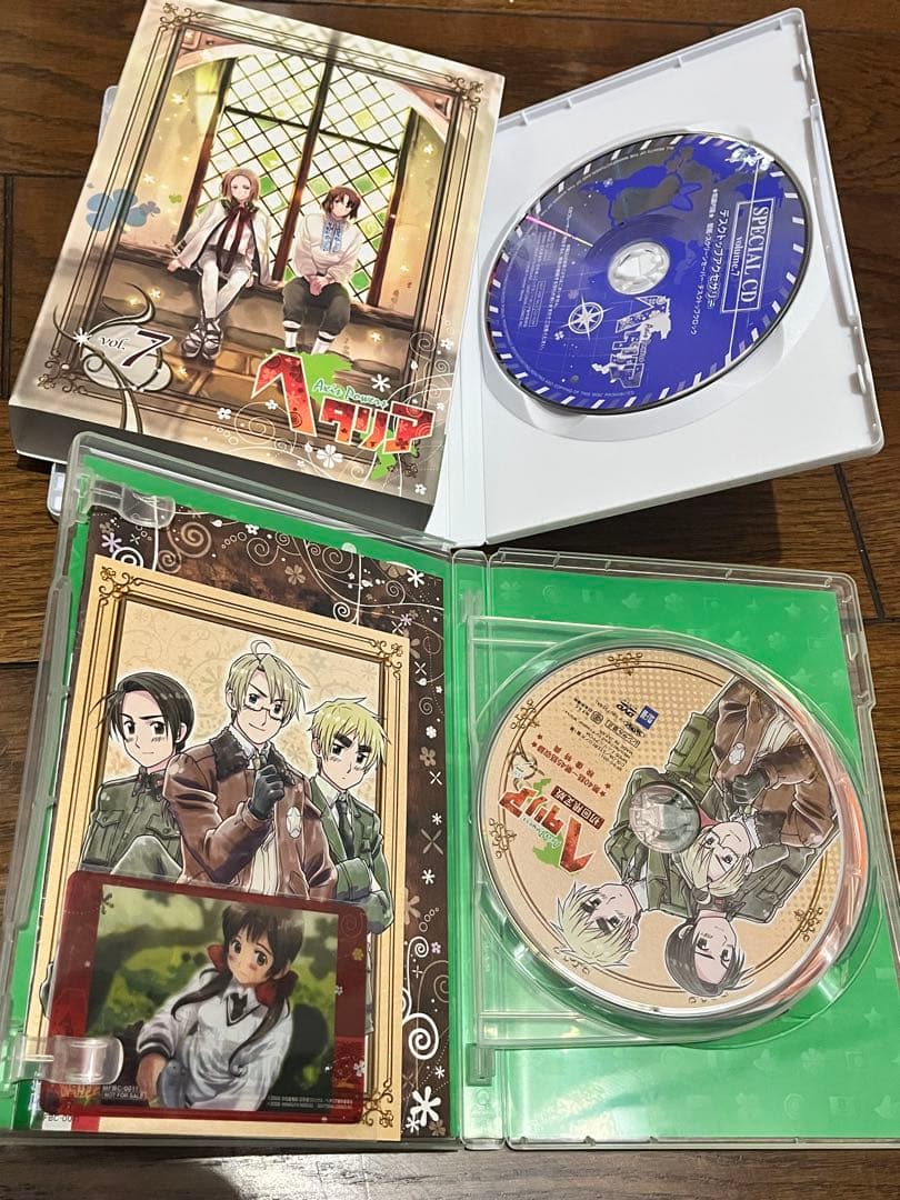 ヘタリア アニメDVD アニメイト限定版 セット まとめ 特典　14本