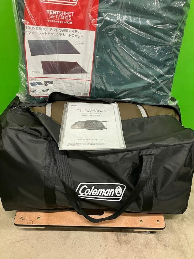 新品　Coleman タフスクリーン2　+　テントシートセット　4～5人用