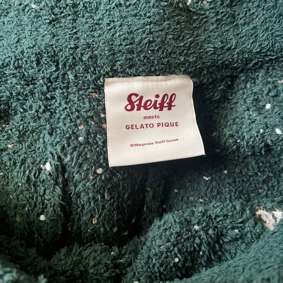 Steiff meets Gelato Pique ルームウェアセット　グリーン