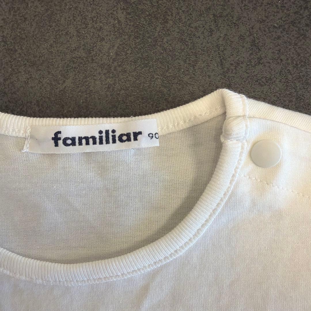 現行品　ファミリア　ワンピース　半袖　90