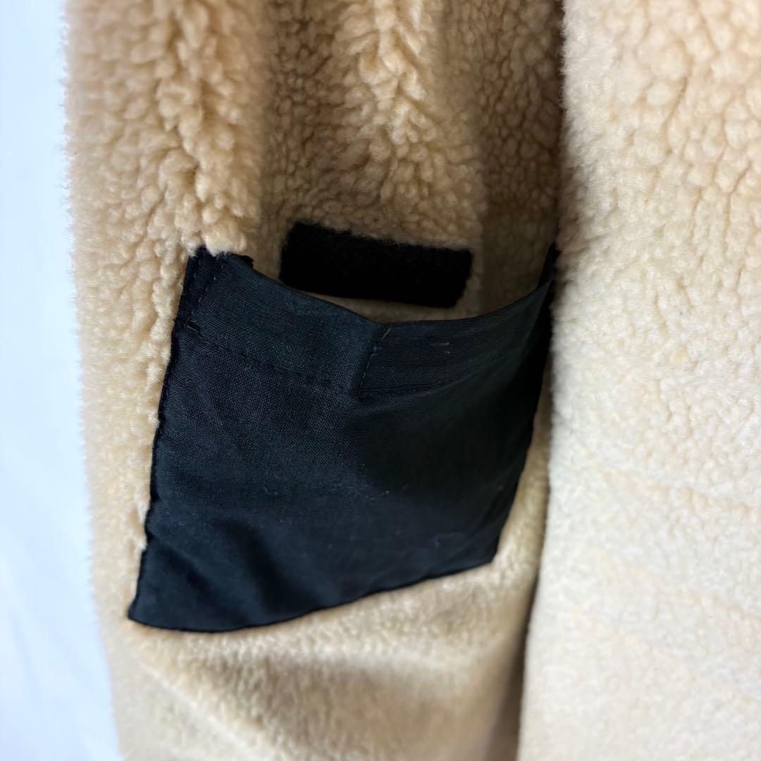 HELMUT LANG JEANS ヘルムートラング　ボアフード モッズコート