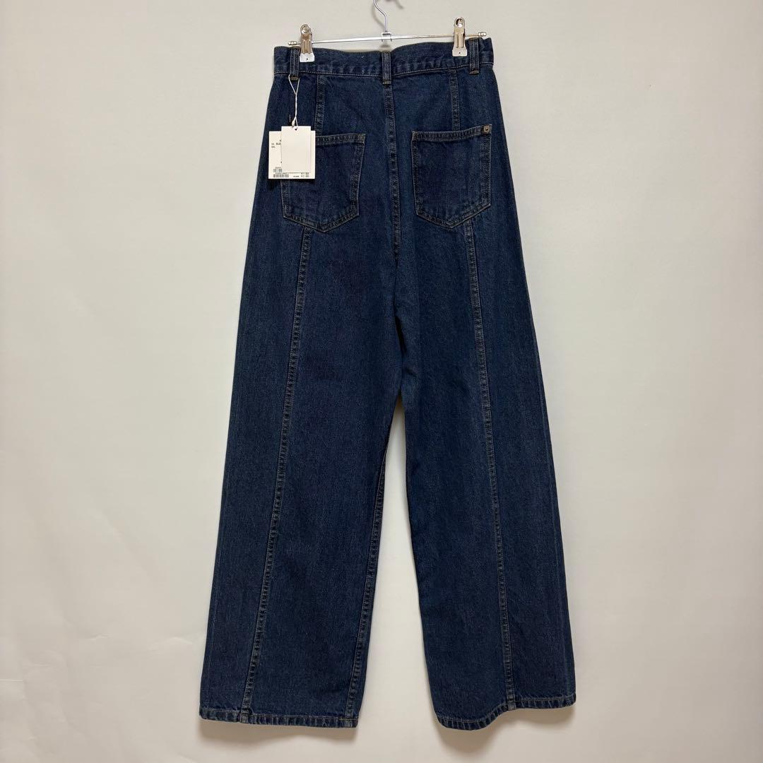 新品　CAPRICIEUX LE'MAGE切替ワイドストレートデニム38 完売品