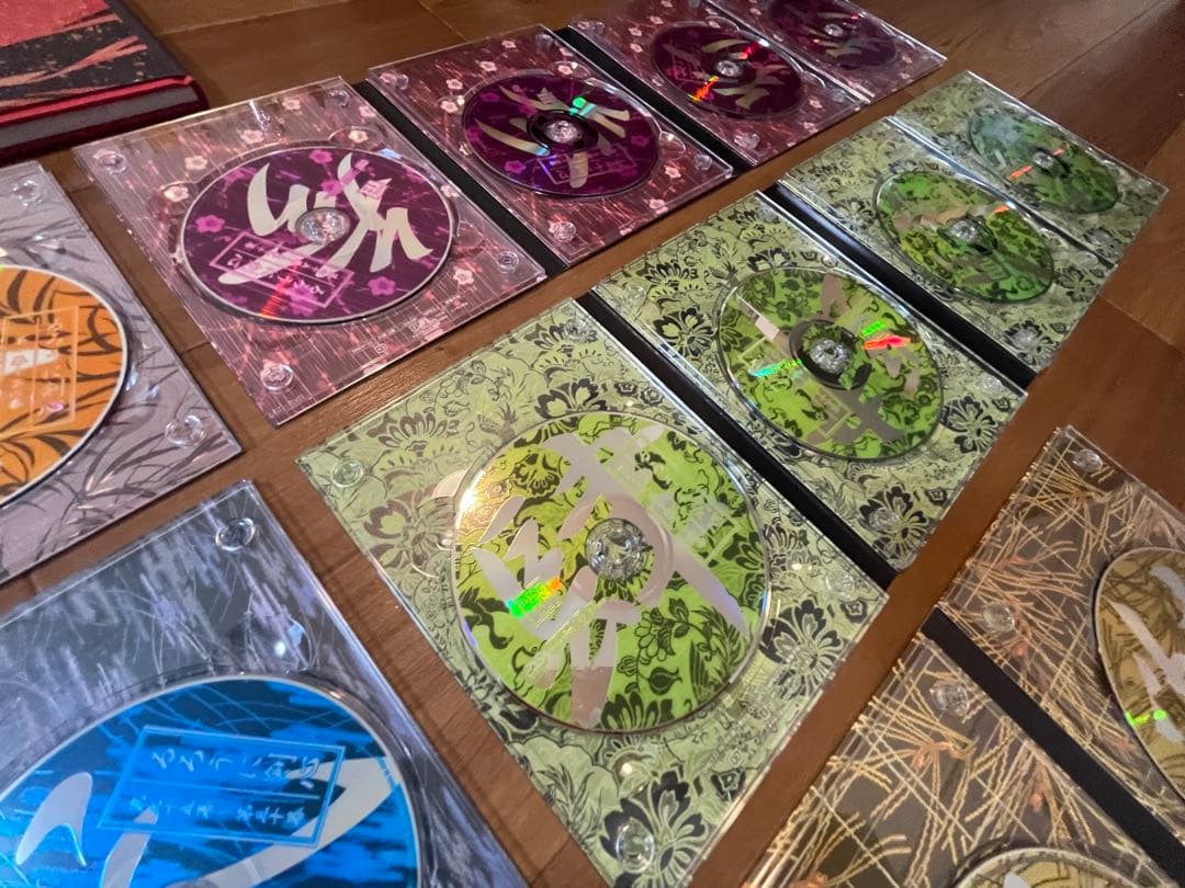 【全集剣心伝】DVD全22枚他欠品無しの完全版セット木箱入り