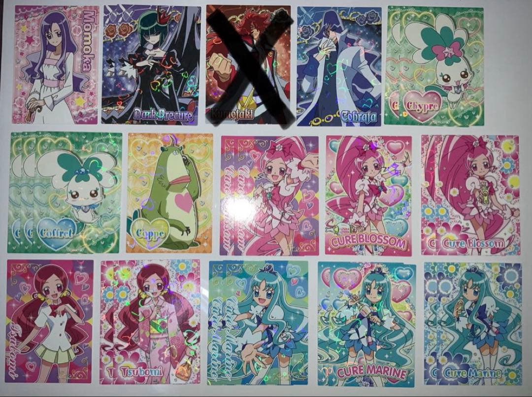 ハートキャッチプリキュア　カードまとめ売り