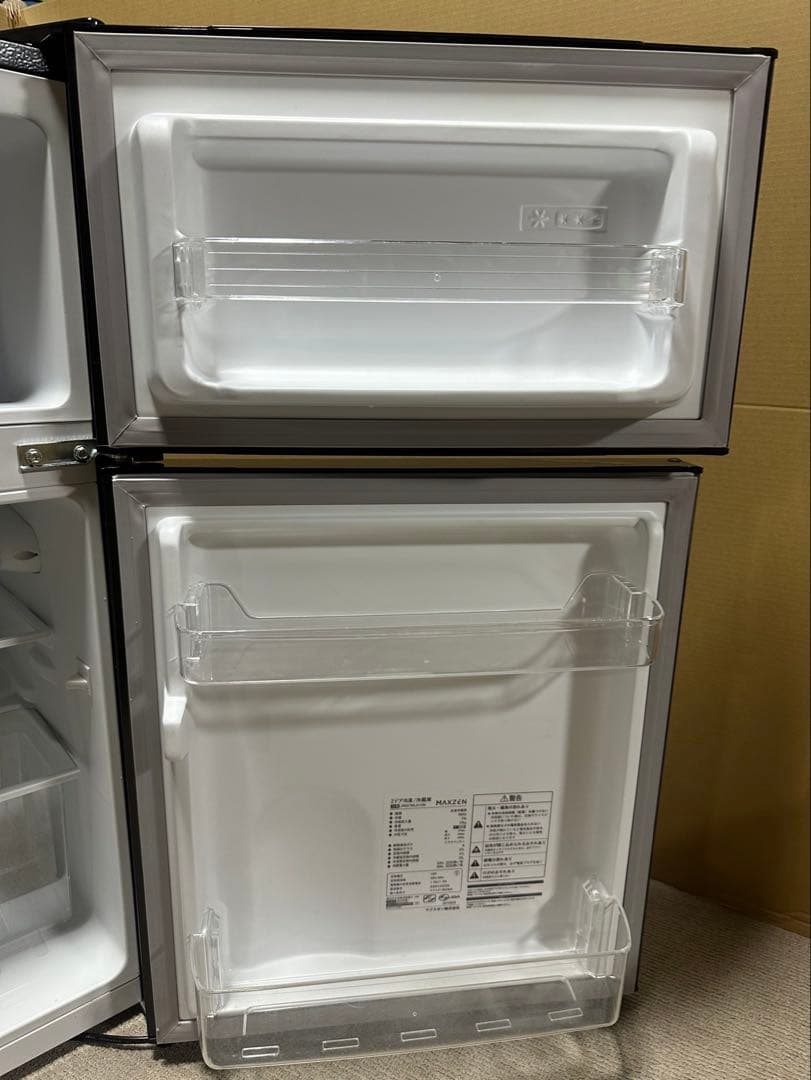 MAXZEN 冷蔵庫　2022年製　JR087ML01GM