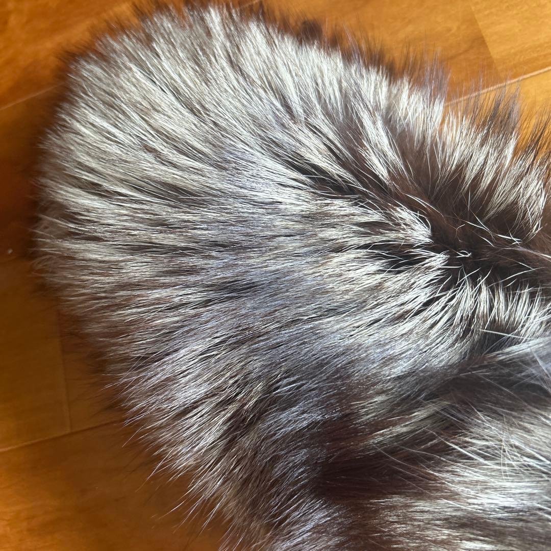 SAGA FOX ファー ショール ブラウン系