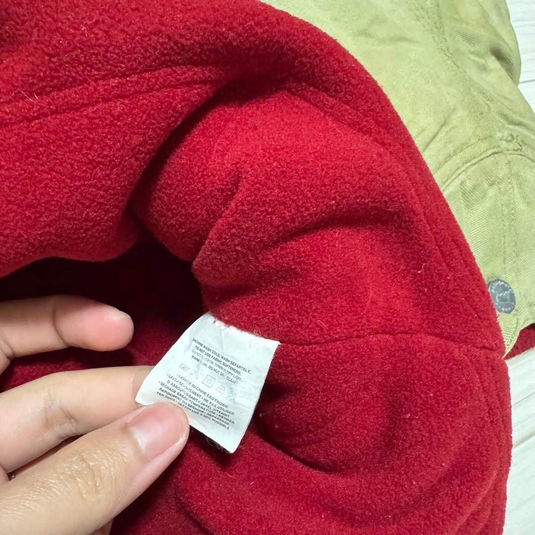 99年製 patagonia nuevorange ヌエボレンジ　襟レザー90s