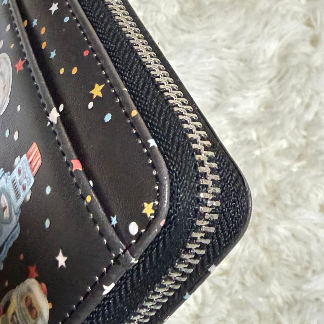 【203】sampo×perche×ear スペーストイ 折り財布 カードケース
