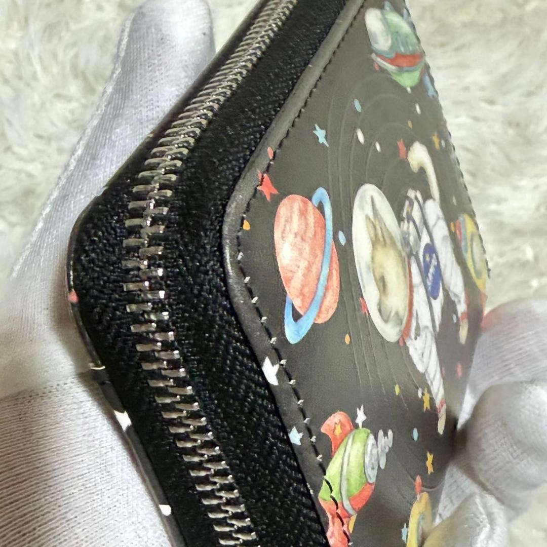 【203】sampo×perche×ear スペーストイ 折り財布 カードケース