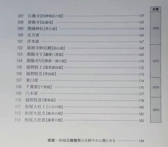 重森三玲の庭園全貌 中田勝康：著 2009年 第1版第1刷 発行所 学芸出版社