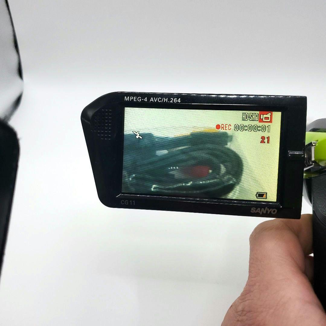SANYO Xacti ザクティDMX-CG11 付属有り 箱付き ビデオカメラ