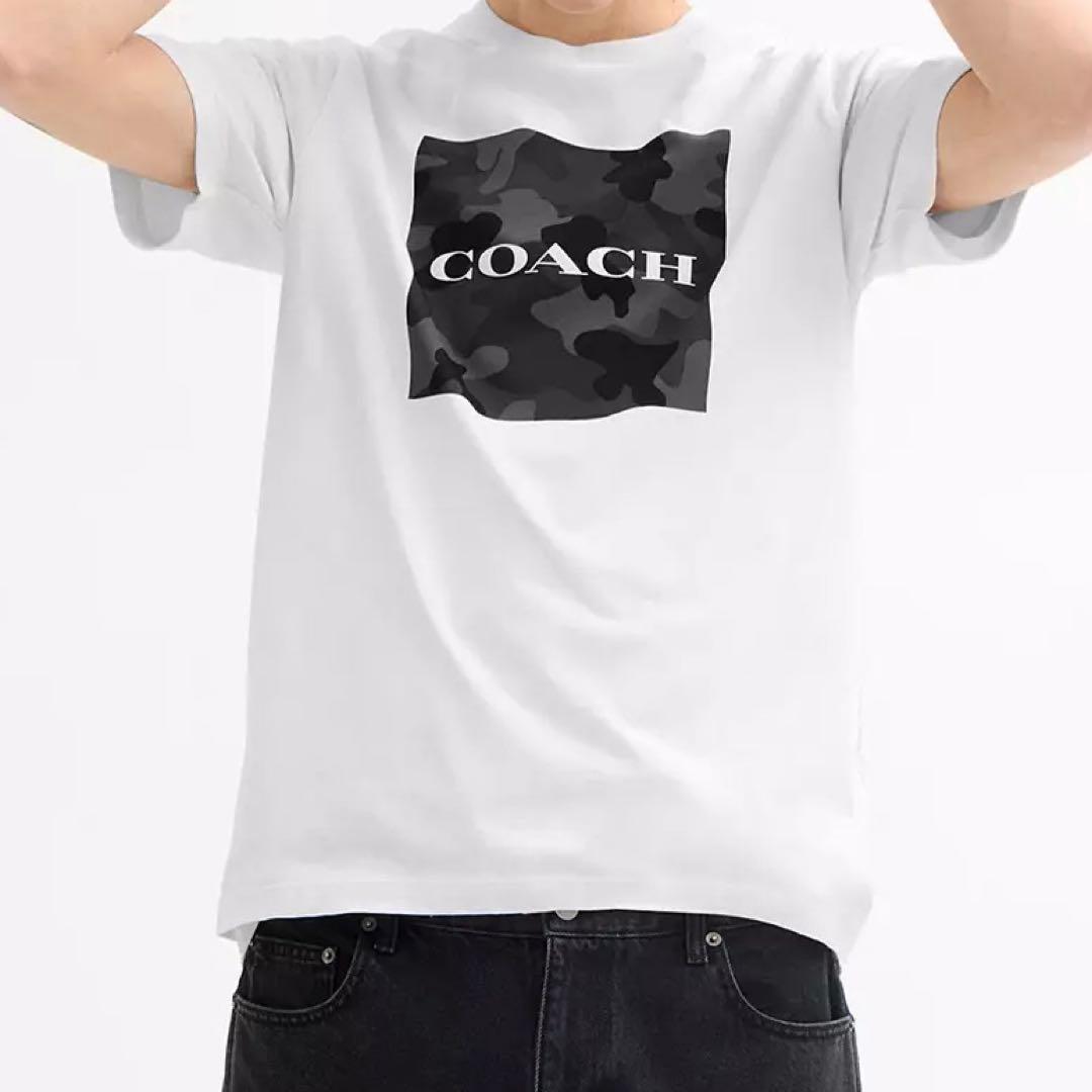 【新品タグ付】COACH コーチ カモ クラシック Tシャツ メンズ XLサイズ