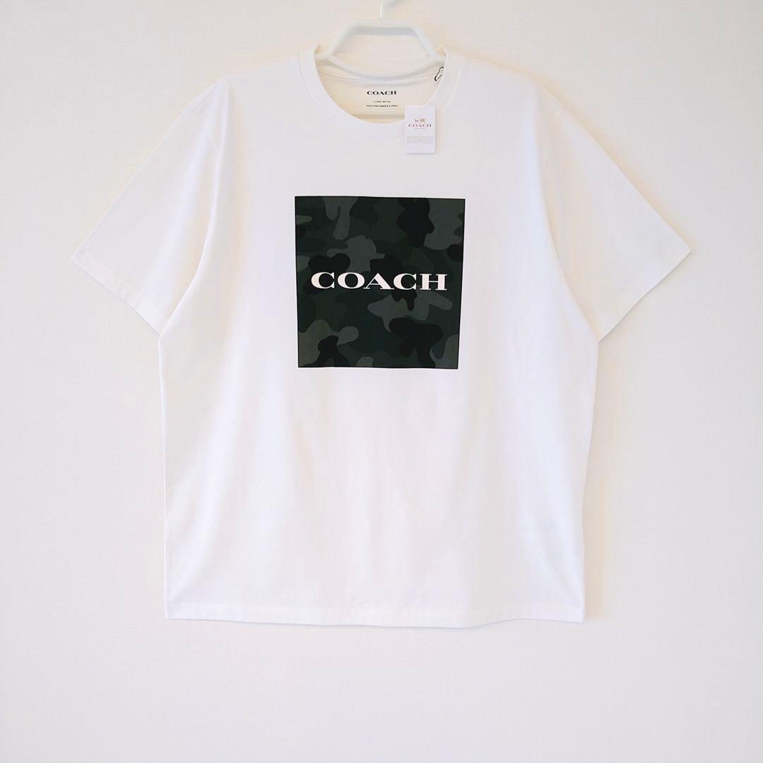 【新品タグ付】COACH コーチ カモ クラシック Tシャツ メンズ XLサイズ