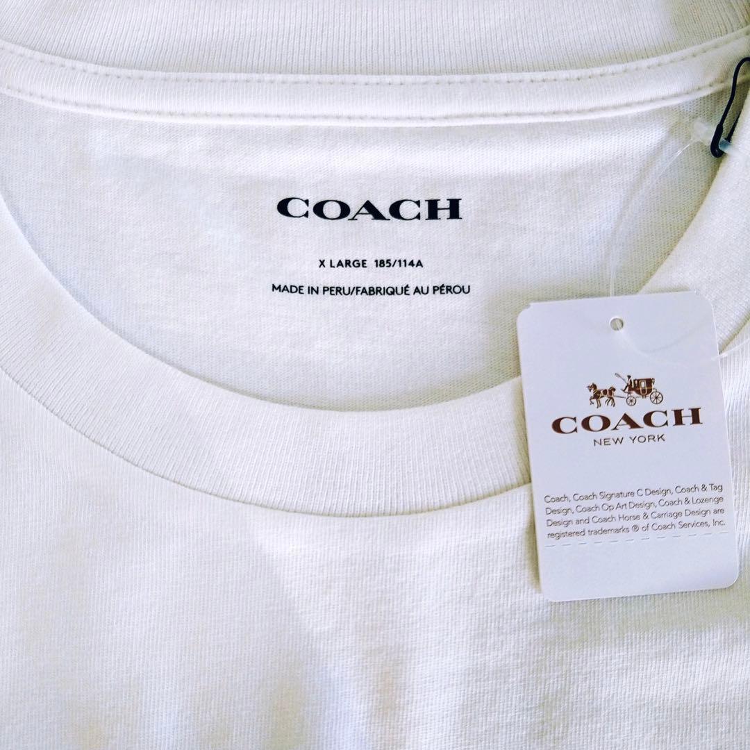 【新品タグ付】COACH コーチ カモ クラシック Tシャツ メンズ XLサイズ