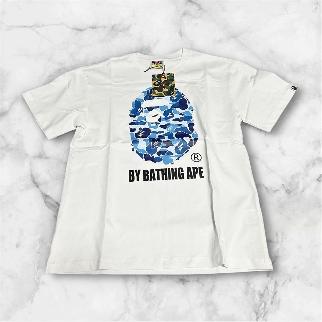 【新品】A BATHING APE カモフラージュTシャツ ホワイト Sサイズ
