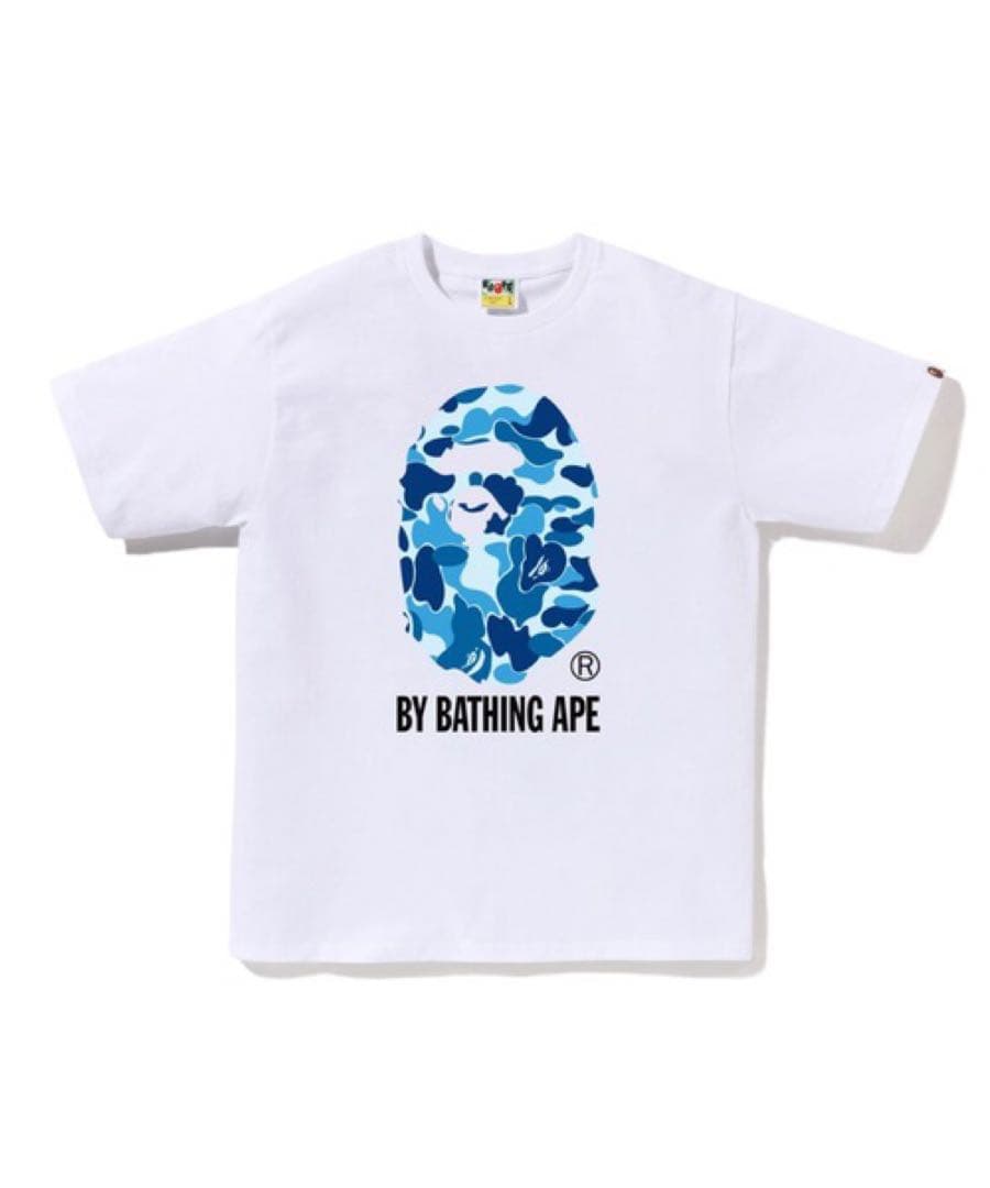 【新品】A BATHING APE カモフラージュTシャツ ホワイト Sサイズ