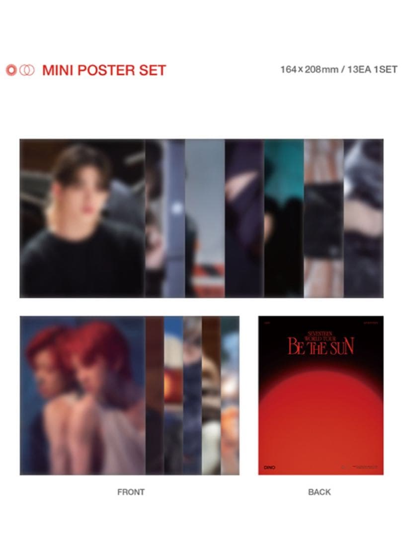 SEVENTEEN BE THE SUN デジコ トレカ ミニポスター コンプ