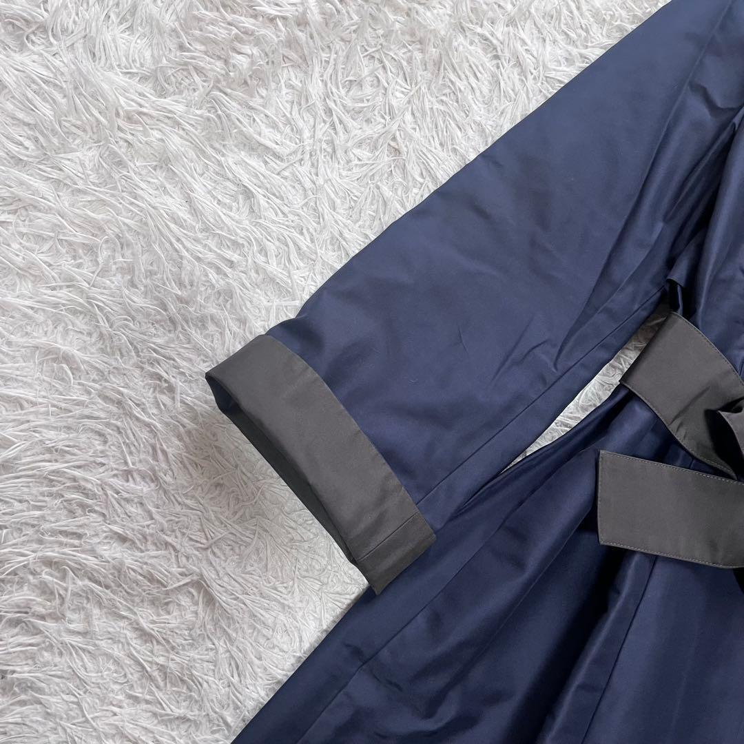 20万 極美品 フォクシー ロングコート coat toffee シルク100