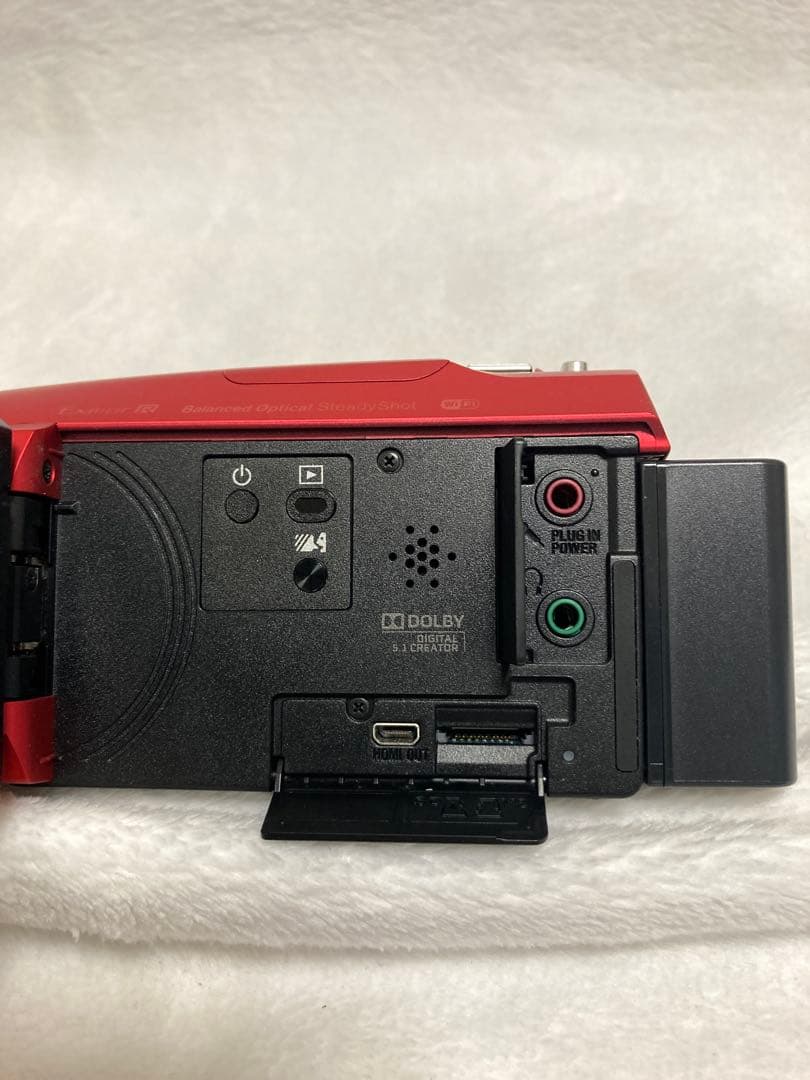 SONY HDR-CX680 レッド ビデオカメラ/SONY マイク　セット