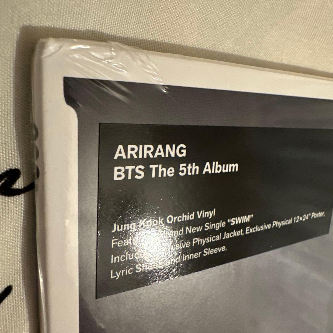 BTS vinyl レコードARIRANG JUNGKOOK グク【新品】
