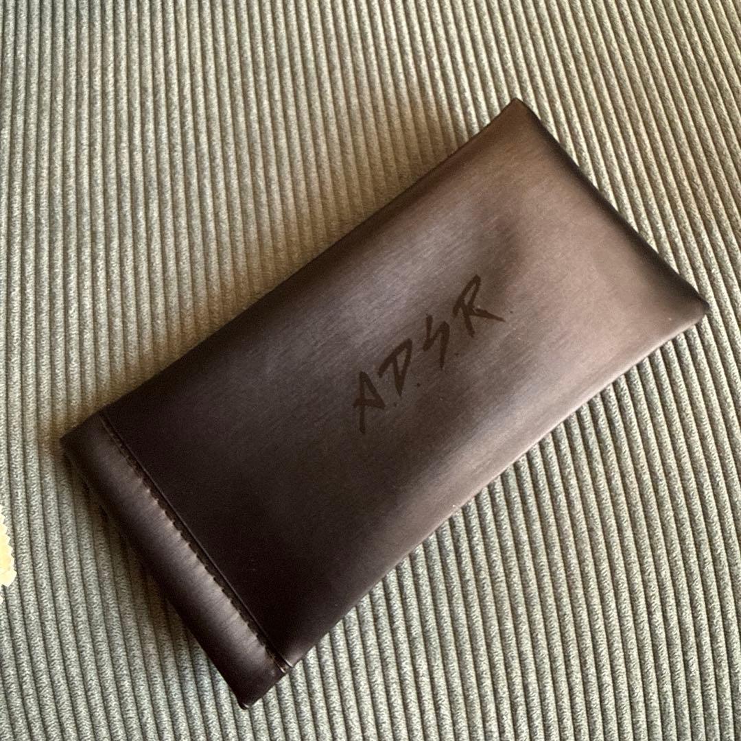 ADSR ブラック サングラス ブルーレンズ SATCHMO01 箱付き