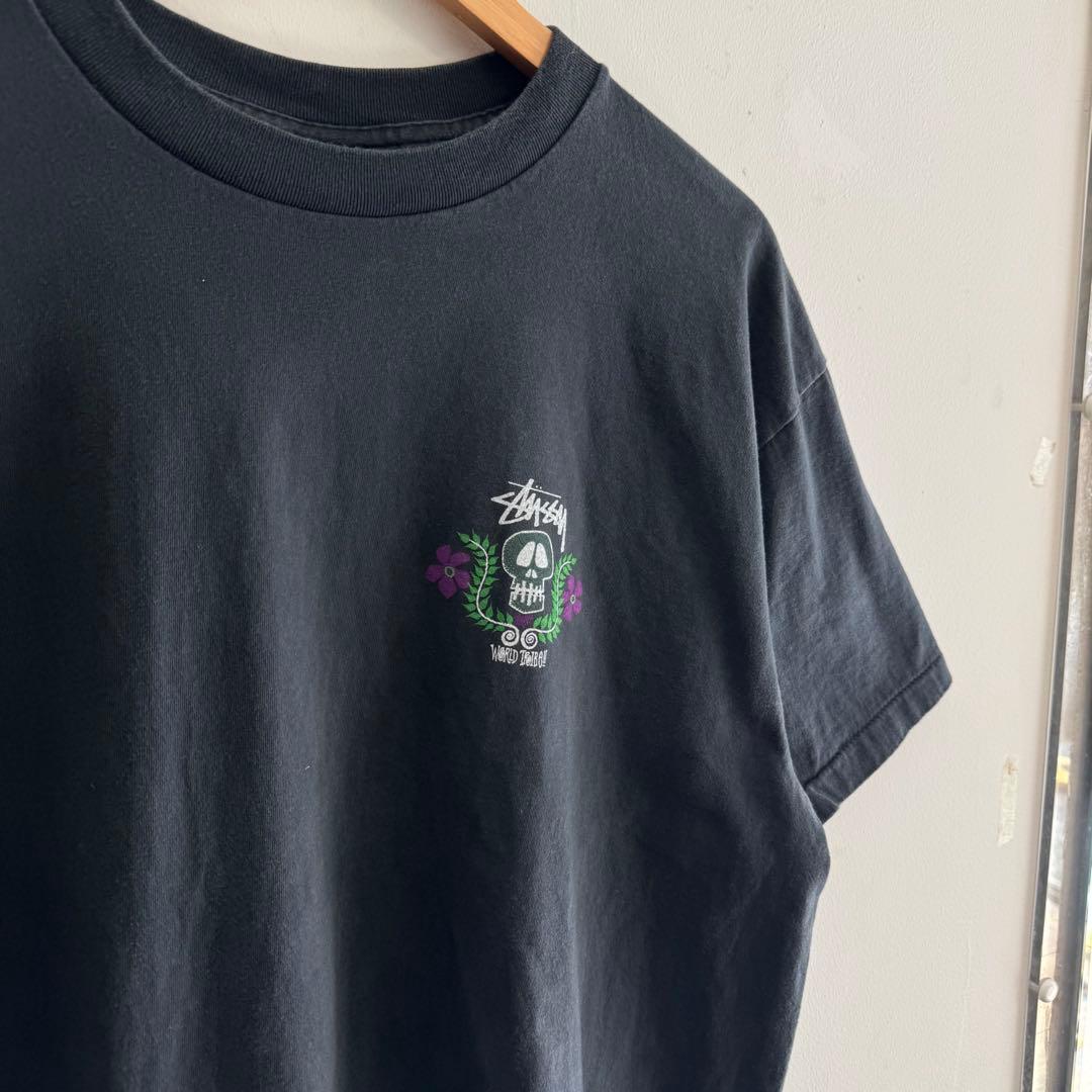 【USA製】90s stussy スカル