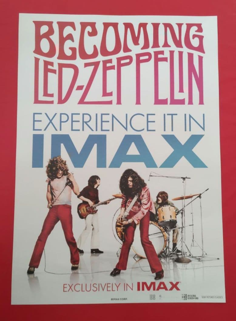 ☕Becoming Led Zeppelin 関連グッズ＋おまけ 使用済ムビチケ