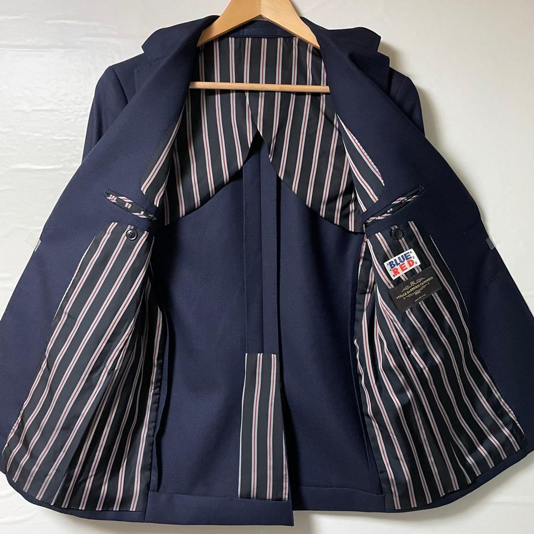 VITALE BARBERIS CANONICO BLUE RED ジャケットS