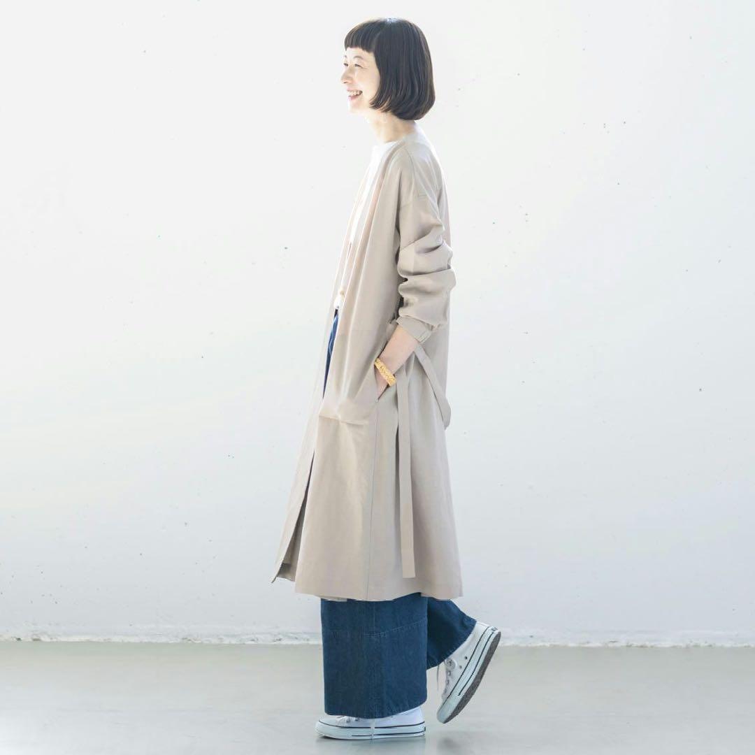 北欧暮らしの道具店・香菜子さんとつくったアトリエコート・ベージュ