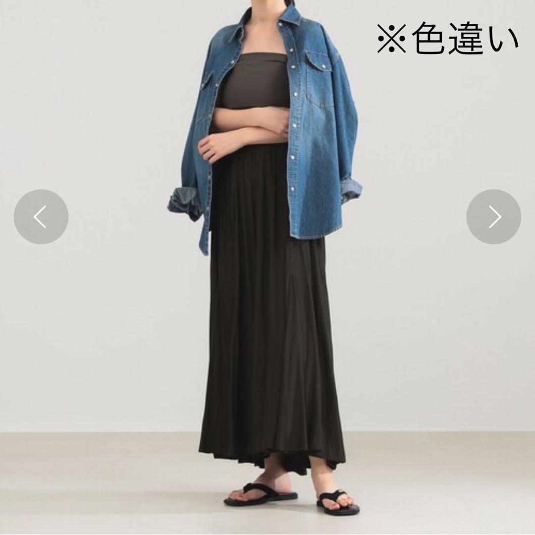 美品　AK+1 アンブレラスカート フレア　ベアワンピース　2way