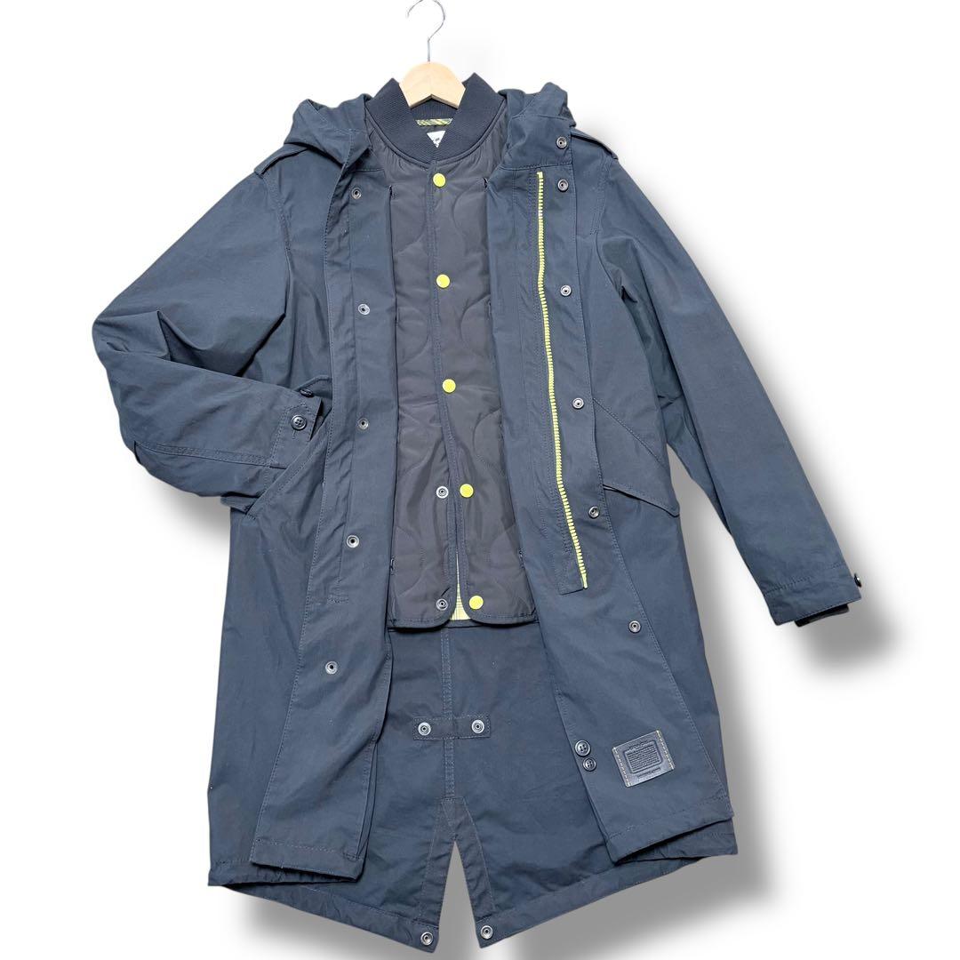 ジャケット・アウター COACH 3-IN-1 LIGHTWEIGHT PARKA XS F38891
