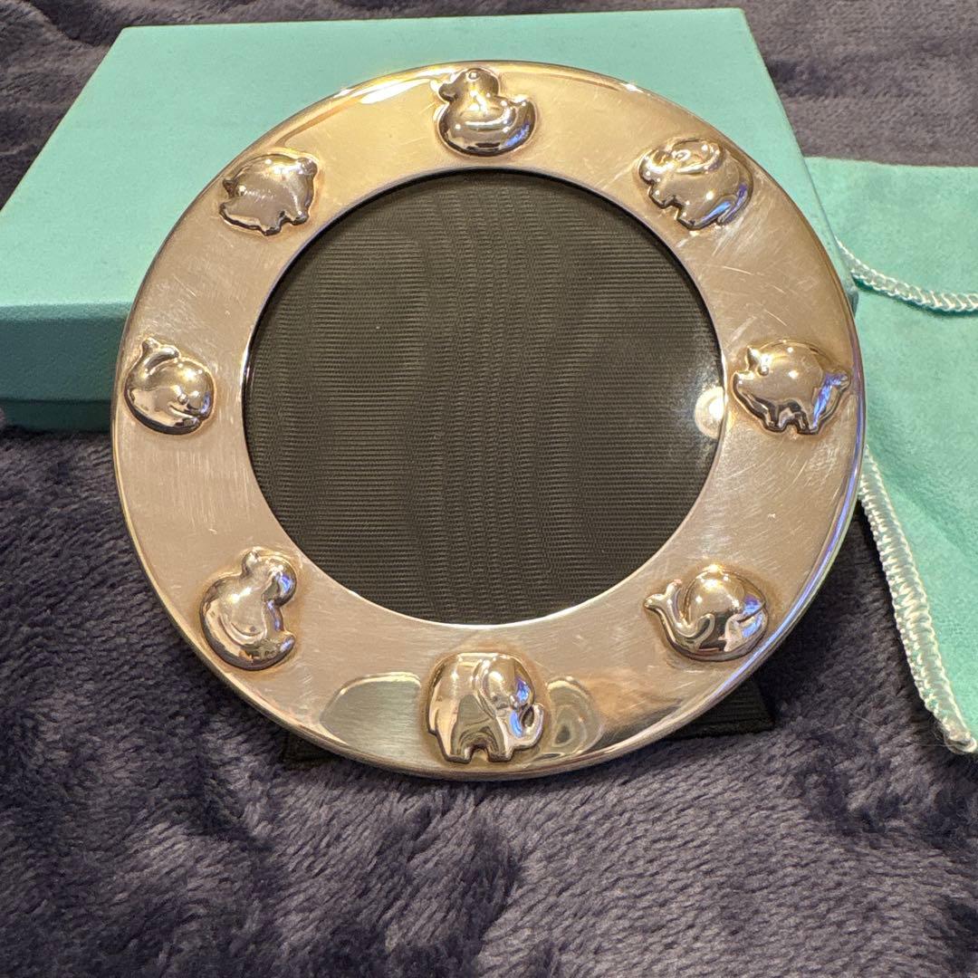 TIFFANY ティファニー フォトスタンド 写真立て 925シルバー