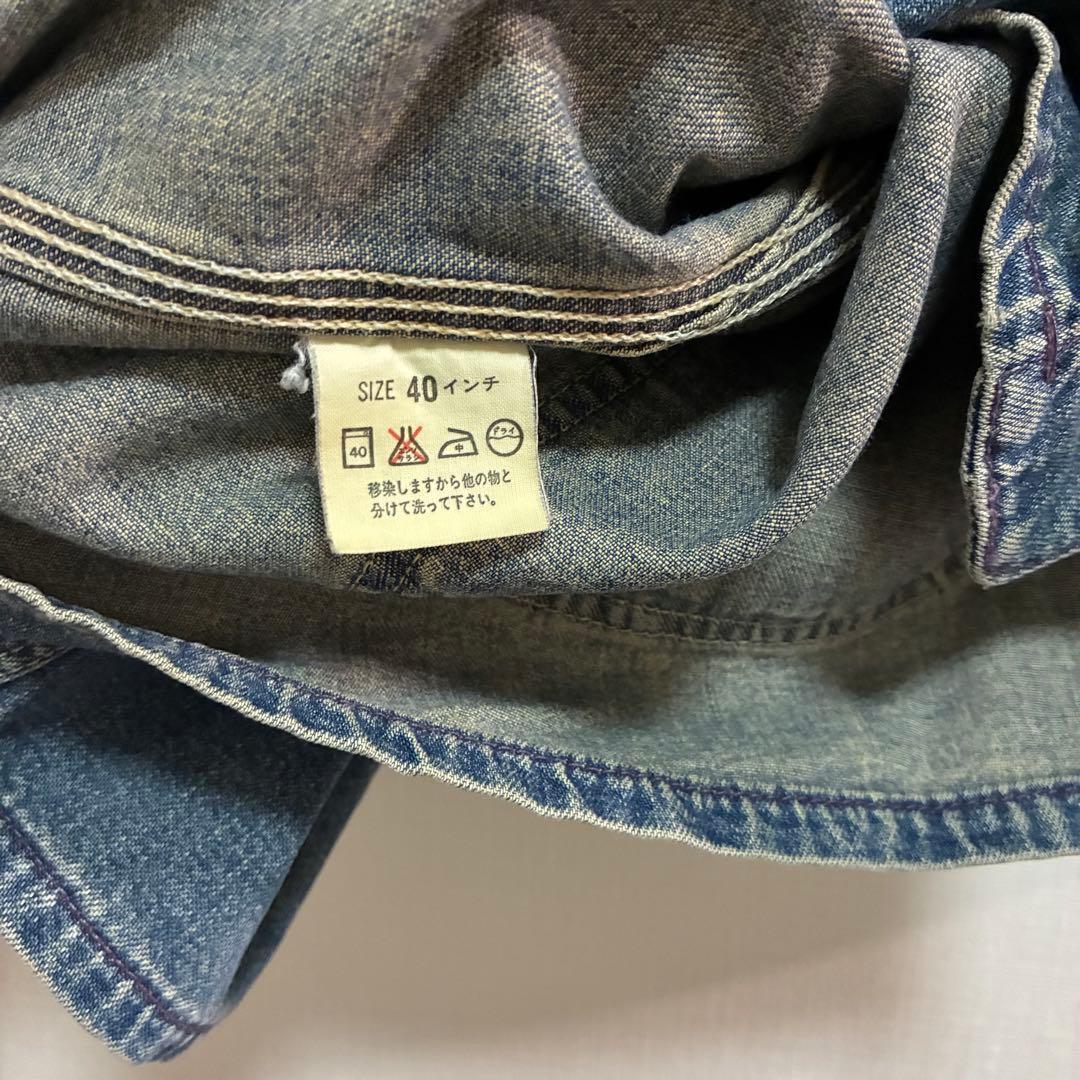 90sUSA製Levi's70742-21 デニムカバーオール サイズ40