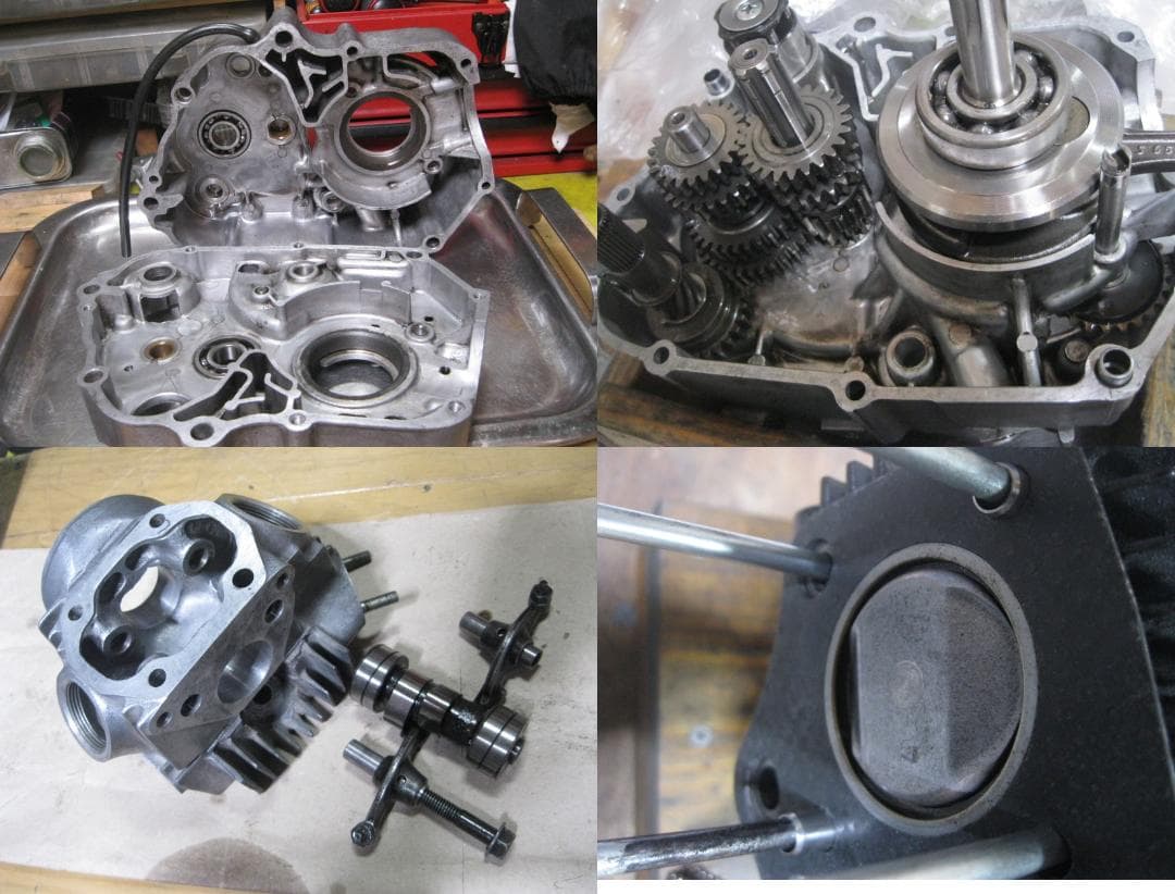 ホンダダックス 6V４速エンジン